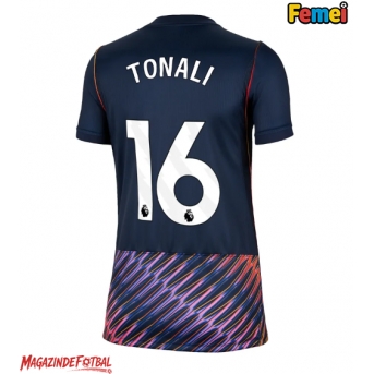 Tottenham Hotspur Sandro Tonali #16 Tricou Fotbal Replică 2026-27 Femei Deplasare